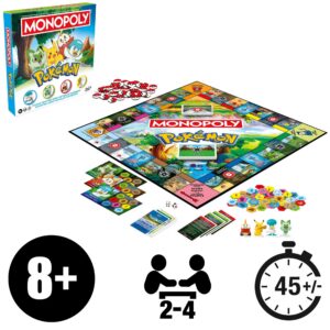 MONOPOLY lauamäng Pokemon (eesti ja läti keeles)