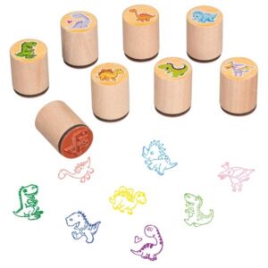 GOKI puidust tempel 1tk Dinosaurus