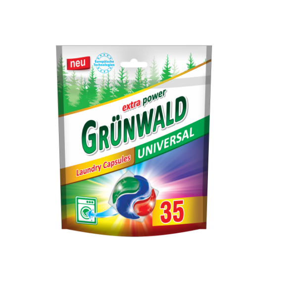 Grünwald pesupesemiskapslid universaalne 35 tk