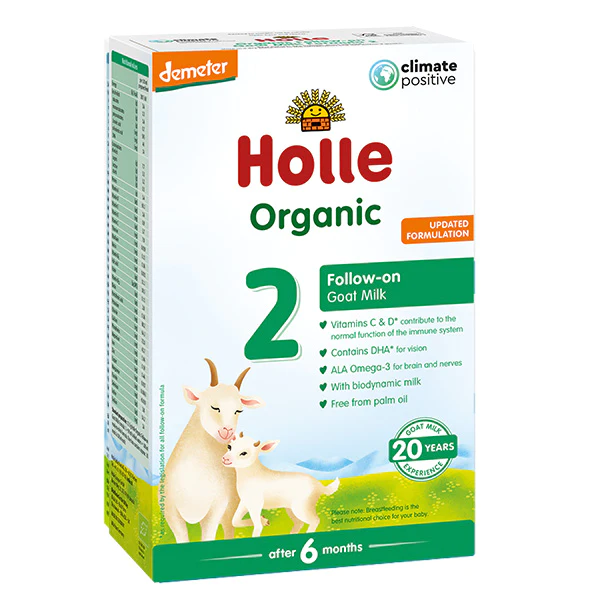 Holle kitse jätkupiimasegu Organic 6 kuust 400g