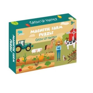 Synergy Toys puzzle magnetitega Farm 3+aastasele