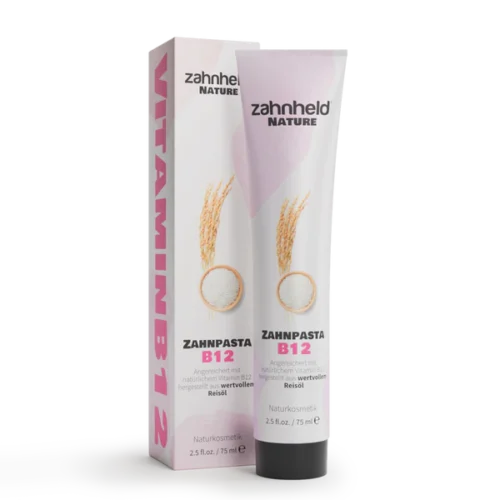 Hambapasta B12-ga fluoriidivaba 75ml Zahnheld Nature