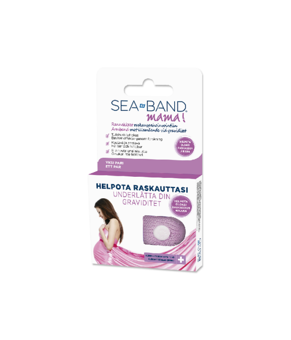 SEA-BAND MAMA KÄEPAEL REISIST VÕI RASEDUSEST PAHAOLU VASTU