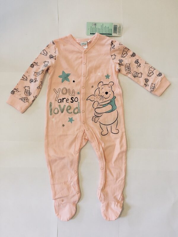 Kombe-siputuspüksid Roosa Winnie Pooh (68-86cm)