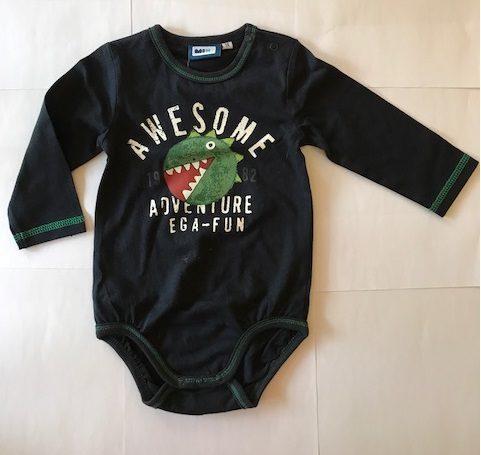 Body pikkade varrukatega,68cm  Mini sinine AWESOME  1tk