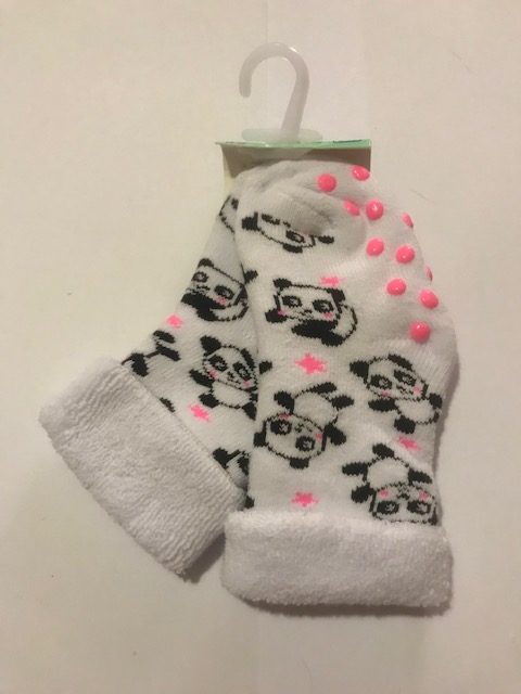 Sokid ABS piduritega Valge Panda