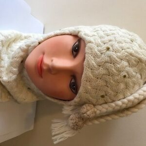 MASK-MÜTS 896 PAULA 54cm 100-valge Lenne
