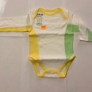 Body Do-Re-Mi valge/kollane/heleroheline 68cm