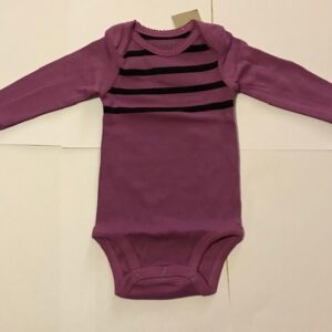 Carter`s body lilla musta triibuga 55-61cm