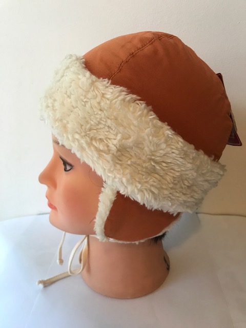 Broel müts LIDA oranzikas/pruun 45cm