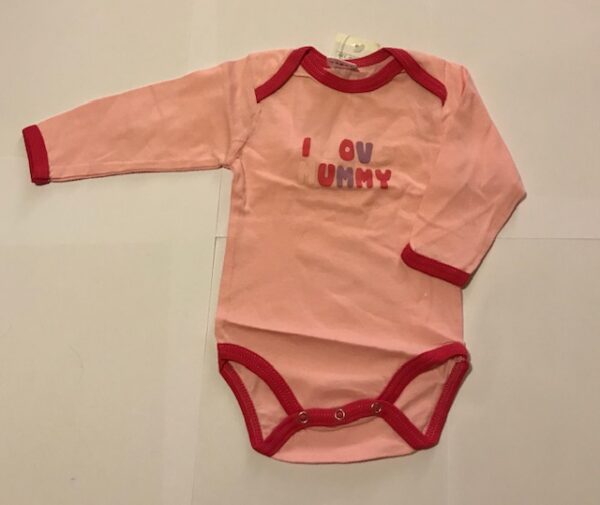Body 407231 roosa/I Love Mummy 62cm