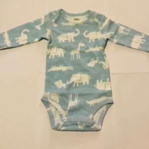 Body Carter`s h.sinine/valgete elevantidega 55-61cm