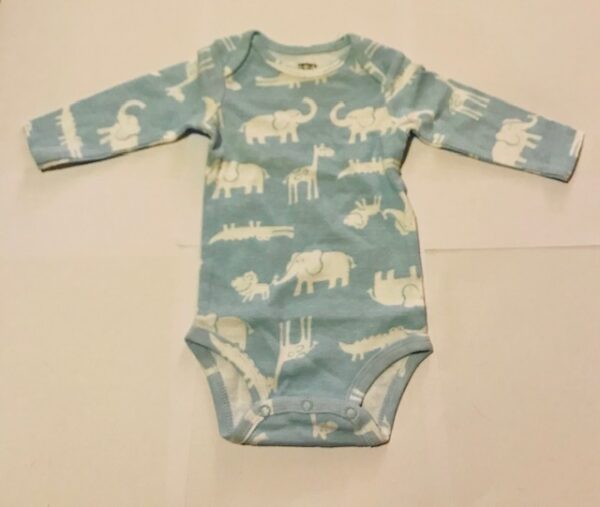 Body Carter`s h.sinine/valgete elevantidega 55-61cm