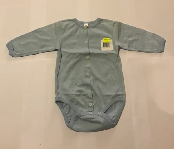 Body KrisMar helesinine pikkade varrukatega 68cm