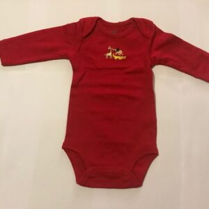 Carter`s body punane/dzungli loomadega 55-61cm