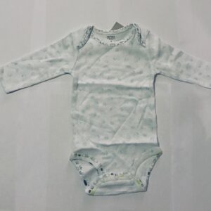 Body Carter`s 61-67cm valge/helesiniste hobustega
