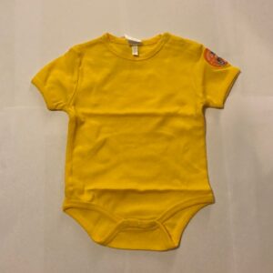 Body lühikeste varrukatega,62/68cm/0-6kuud Anewee kollane