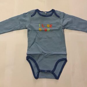 Body 407231 helesinine/I Love Daddy 74cm