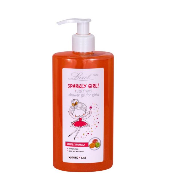Sädelev tüdruk! Tutti Frutti dušigeel tüdrukutele 300ml Larel