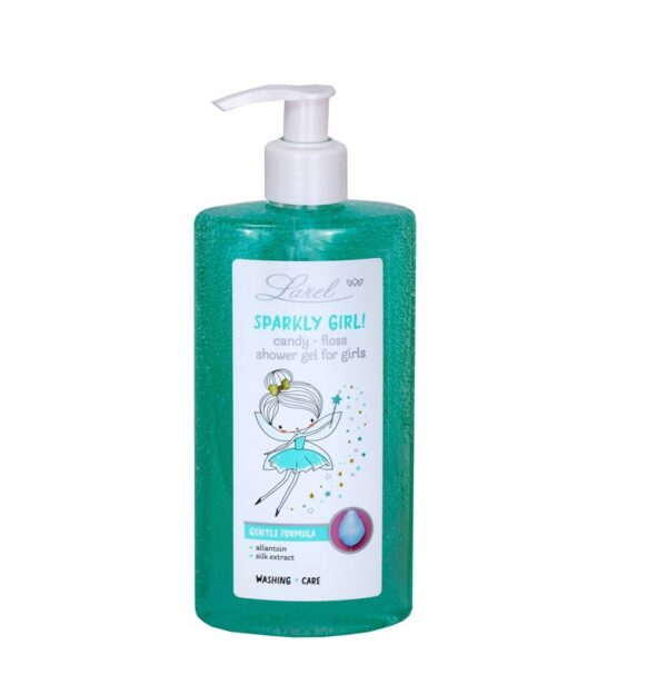 Sädelev tüdruk! Candy Floss dušigeel tüdrukutele 300ml Larel