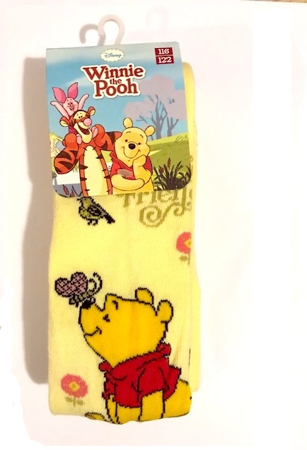 Sukkpüksid Disney Winnie the Pooh kollane 116/122cm