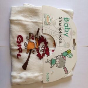 Sukkpüksid Nat.Valge Girl 62/68cm Baby