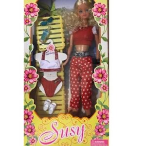 Sun Flower Susy punase pluusiga