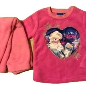 Pidzaama 3/4aastasele 98-104cm Disney Queen of Snow tumeroosa+roosa