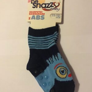 Sokid ABS piduritega 7-8cm (12-14) Sinine Nägu