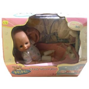 MiMI vannitatav beebi-nukk 38cm 10-osaline