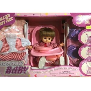 Lovely Baby beebi-nukk 38cm 3in1