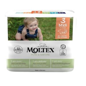 Moltex nature Midi Pure&Nature mähkmed N3 (4-9kg) 33tk