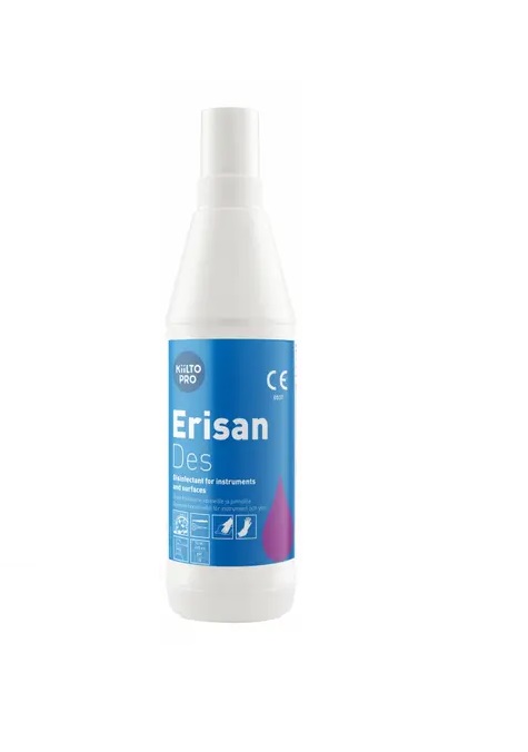 Erisan Des desinfitseerimisvahend (kontsentraat) pindadele, instrumentidele pudelis 500 ml