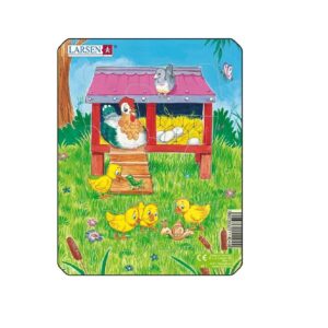 Papist puzzle 10-osaline Kanapere 2+aastasele MINI M1 Larsen