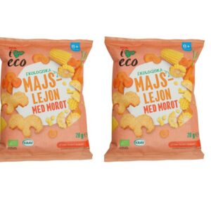 ICA I Love Eco Mahemaisisnäkid porgandi 2x20g (1pakk-1,99eur) 8+kuud
