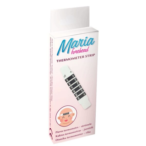 Maria Forehead Thermometer Strip laubatermomeeter