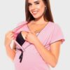 Naiste rasedus/imetamis öösärk (M-2XL) Dorota Türkiis – pilt 3
