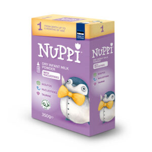 NUPPI® 1-adapteeritud piimal põhinev imiku piimasegu 0-6.kuuni-12pakkix350g(1pakk-4,87eur)
