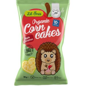 Õuna-kaneeli maisisüdamed 10+kuust Mahe, Lil Ones (2x30g) (1pakk-2,09eur)