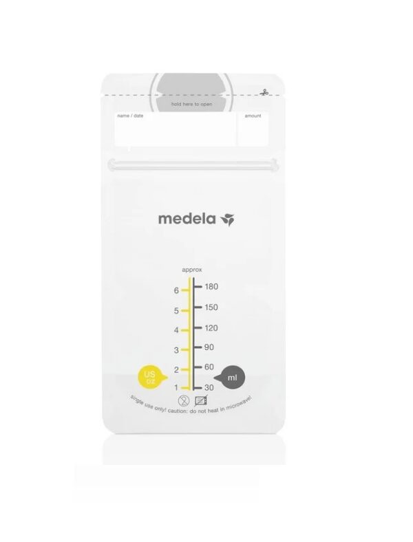 Pump &Save™rinnapiima säilituskott 180ml MEDELA 008.0419 4tk