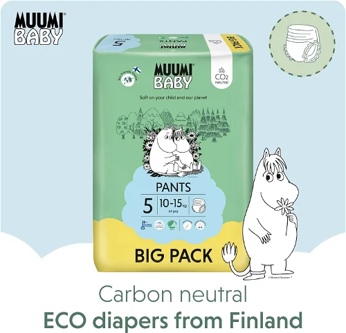Muumi Walkers N5 püksmähkmed 10-15kg, 54tk