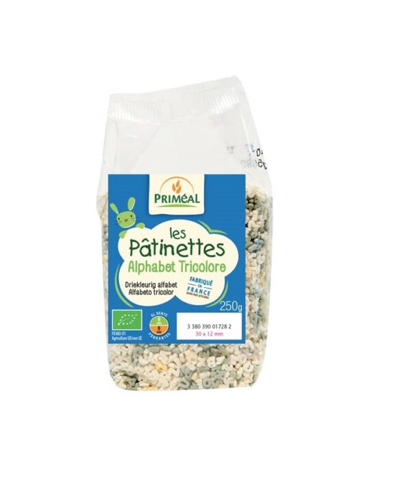 Primeal tähestiku nuudlid 250g öko