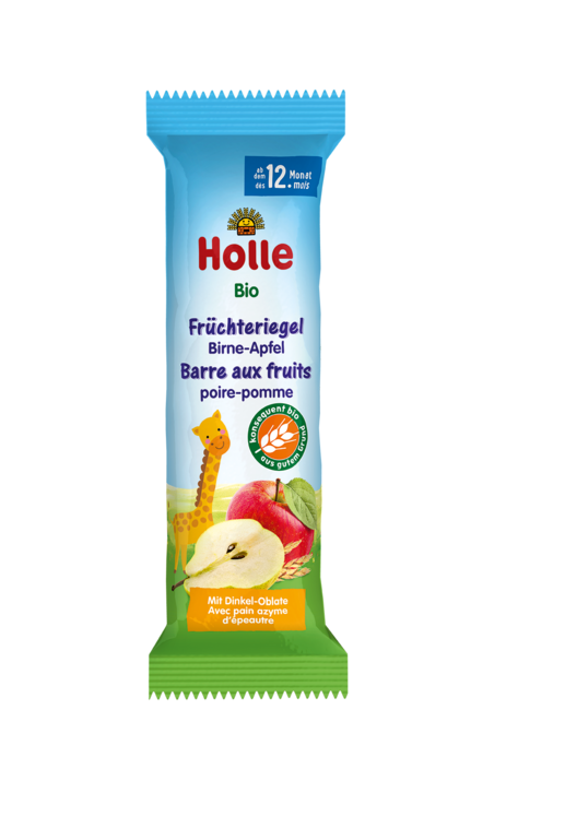 Holle Õuna/pirni batoon beebidele 25g 12.kuust