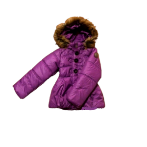 Tüdrukute termokontrolli anduriga talvemantel Luhta lilla (122-134cm)