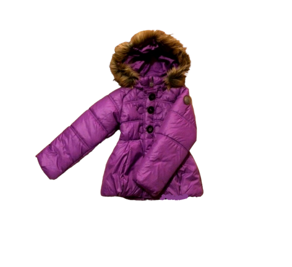 Tüdrukute termokontrolli anduriga talvemantel Luhta lilla (122-134cm)