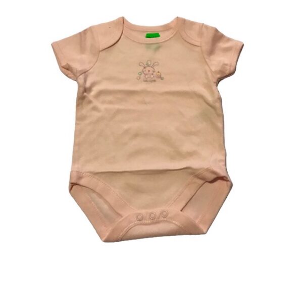 Body Early Days roosa/jänku sõpradega 56/62cm