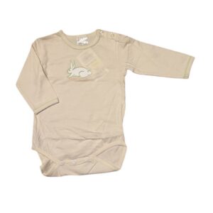 Body VeeWear naturaalvalge jänkuga 68cm pikkade varrukatega