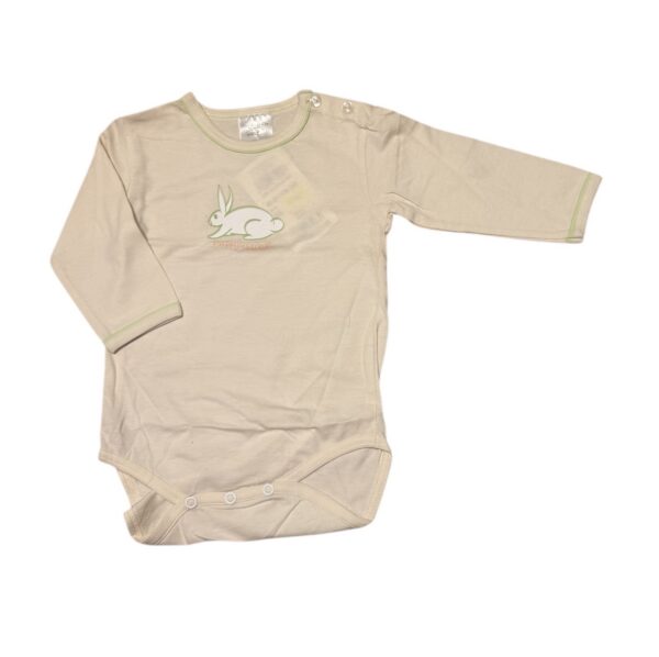 Body VeeWear naturaalvalge jänkuga 68cm pikkade varrukatega