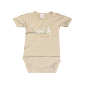 Body VeeWear naturaalvalge jänkuga 74cm lühikeste varrukatega
