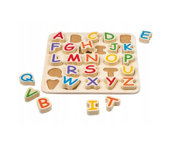 Playtive puidust hariv  Puzzle Alphabet/tähed 1,5+aastasele 27osa